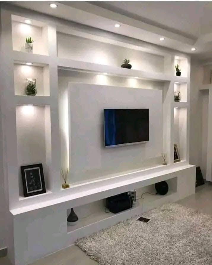Backlit TV Wall Feature