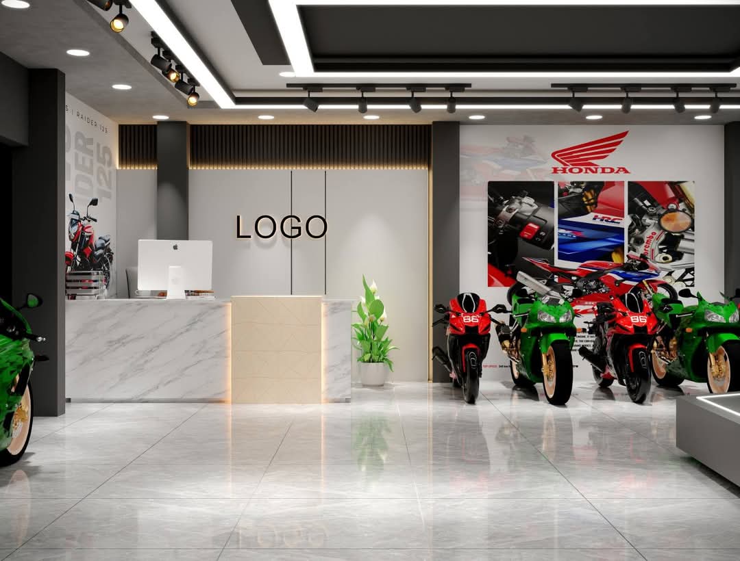Motorbike Showroom – Reception
